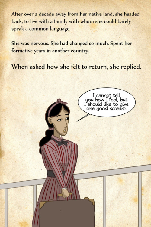 rejectedprincesses:  Sutematsu Oyama (1860-1919): Japan’s First College-Educated Woman   Full entry (with footnotes) here. Patreon here. Art notes behind the cut. Keep reading 