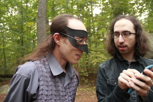 A Simple Little Glasses-compatible Mask. I Think I Just Hand-cut This One When I Was Feeling Bored One