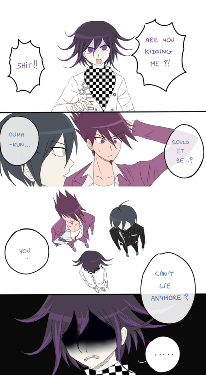 [M!A OUMA CAN’T TELL LIES - ASK IS LOCKED]Since Kokichi Ouma cannot be found for now, the ask is loc