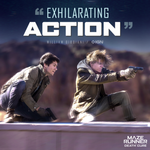 Moviegoers everywhere are on the edge of their seats for Death Cure, now playing in theaters. MazeRu