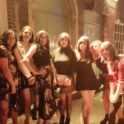 Tgirlinthemirror: Mymmmmasquerade:  Queenforanight: Great Night With The Gurls At