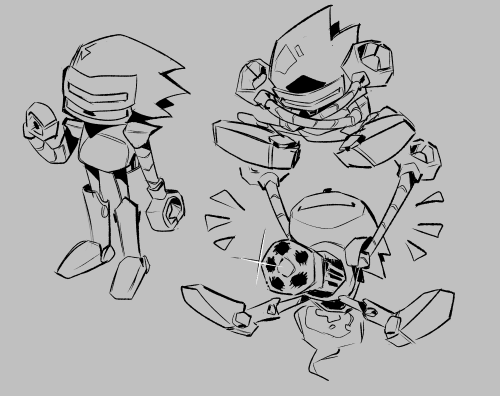 MECHA AND SILVER SONIC PRACTICE