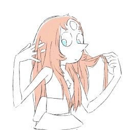 toukomatsudaira:  Long hair 