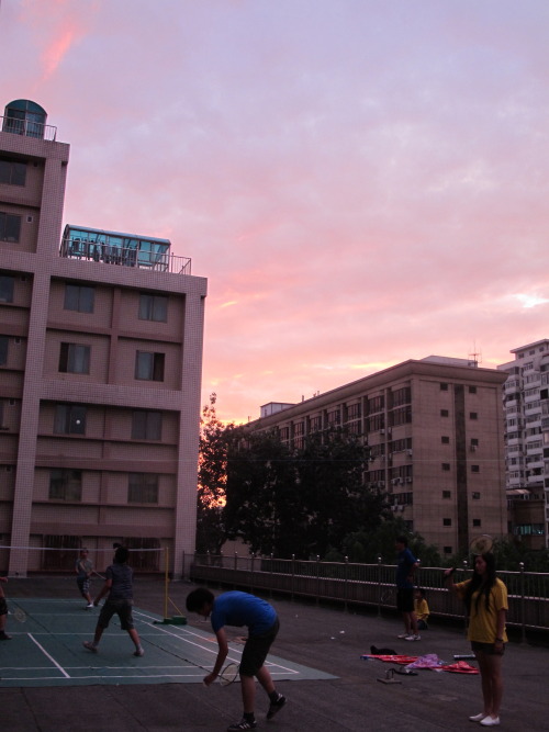 "HIT THOSE COCKS" - Said As The Sun Dwindles In The West (badminton In Asia)