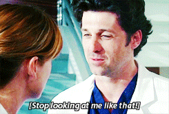 You think I want to look at you? That I wouldn’t rather be looking at my wife?
