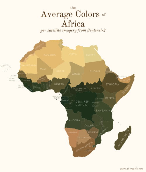 corvusian:deathcooler: nevver:Average colors, Erin Davis >Africa>Predominantly white are you s