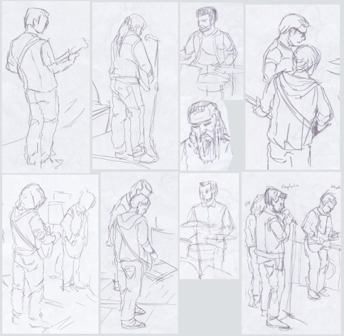 sketches from various jam sessions &amp; dorm sessions