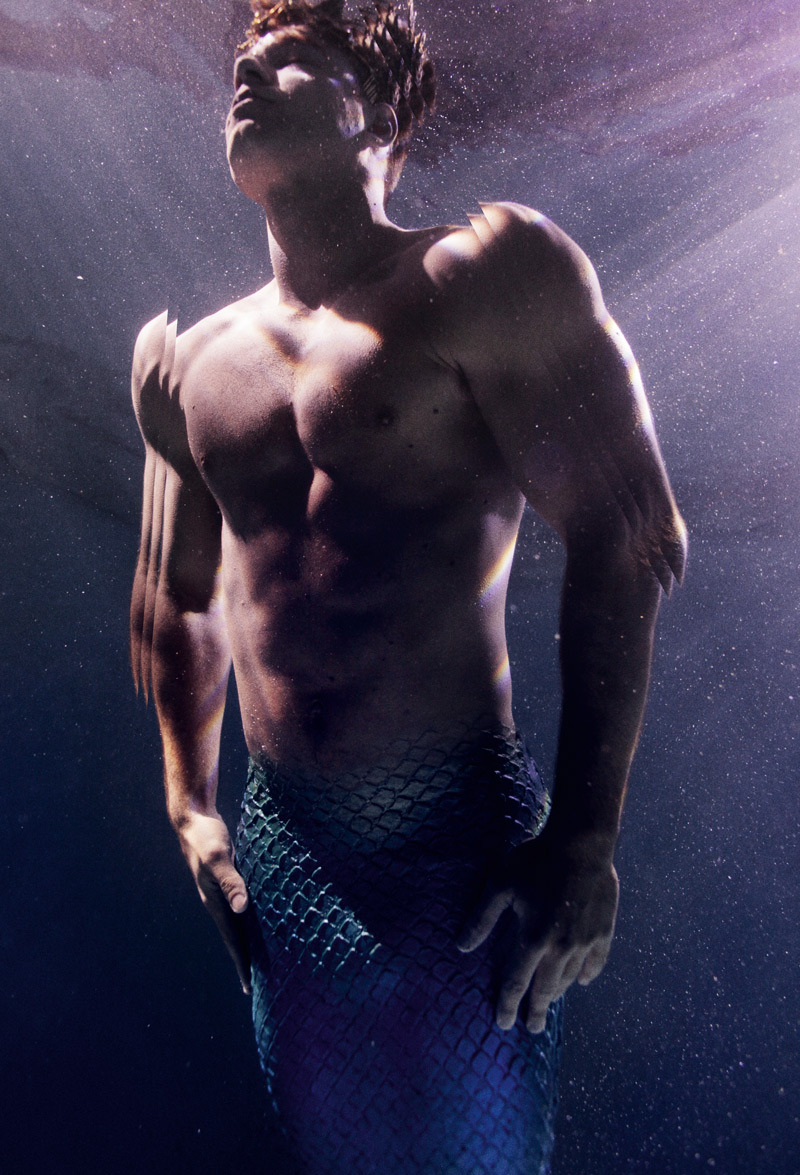 thisisindustry:  Andre Ziehe as “triton” for Made In Brazil Magazine, a film