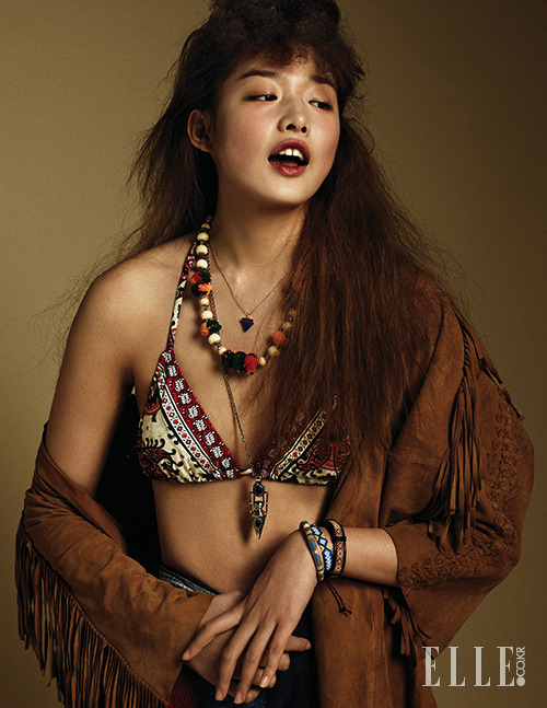 Choi Ara — Choi Ara by Yoo Young Gyu for Elle Korea, April...