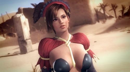 zeroreyko:  deadoralive-universe:  Lisa Hamilton Gust Collaboration Costume Dead or Alive 5 Last Round   I really like that pair of Balloons 