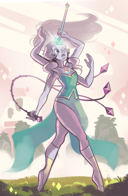 mariisi:  🎶All I wanna do, is see you turn into, a giant woman🎵Ever since I saw this episode I’ve wanted to draw Opal ♥ 