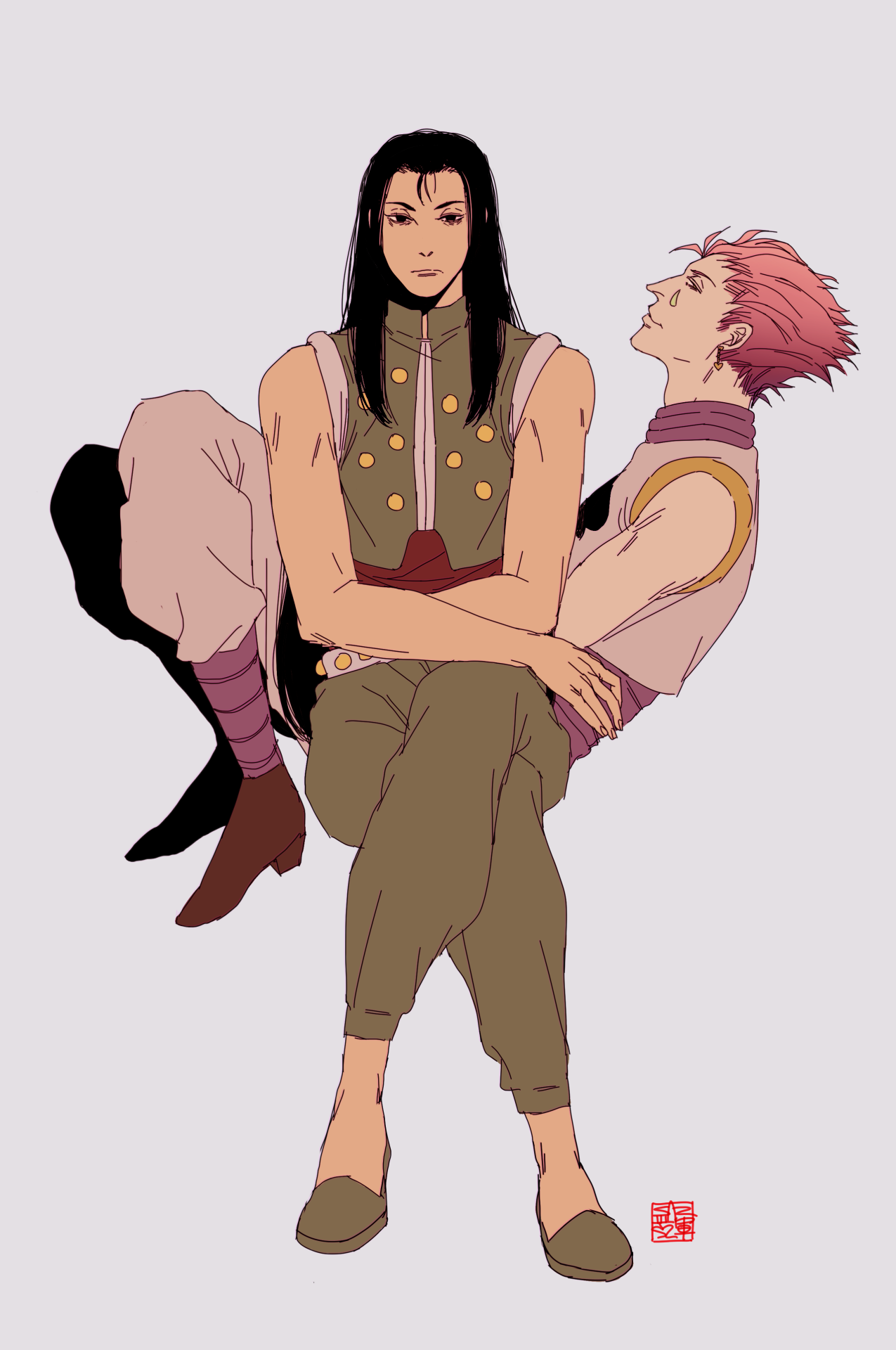 kodamaki:  idk what to call this pair…. trash buddies…