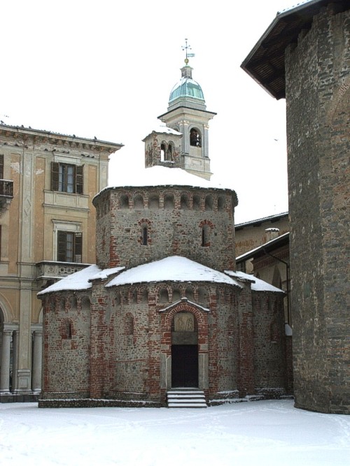 The baptistery of Biella.