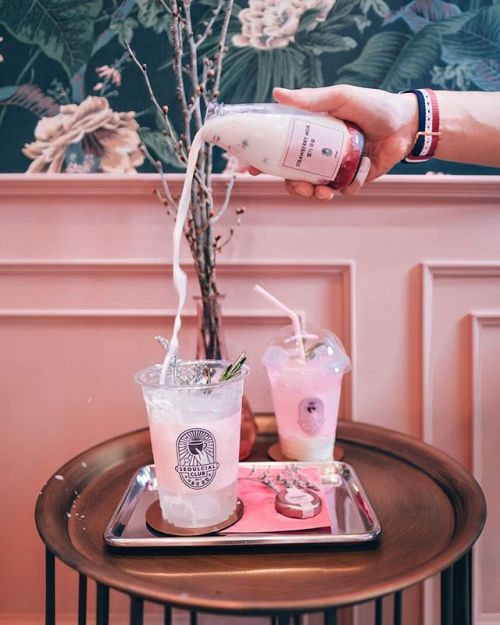 Strawberry Milk at Seoulcial Club, Bangkok, Thailand, photographed by Source