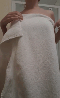 tittydrops: When the towel comes off….