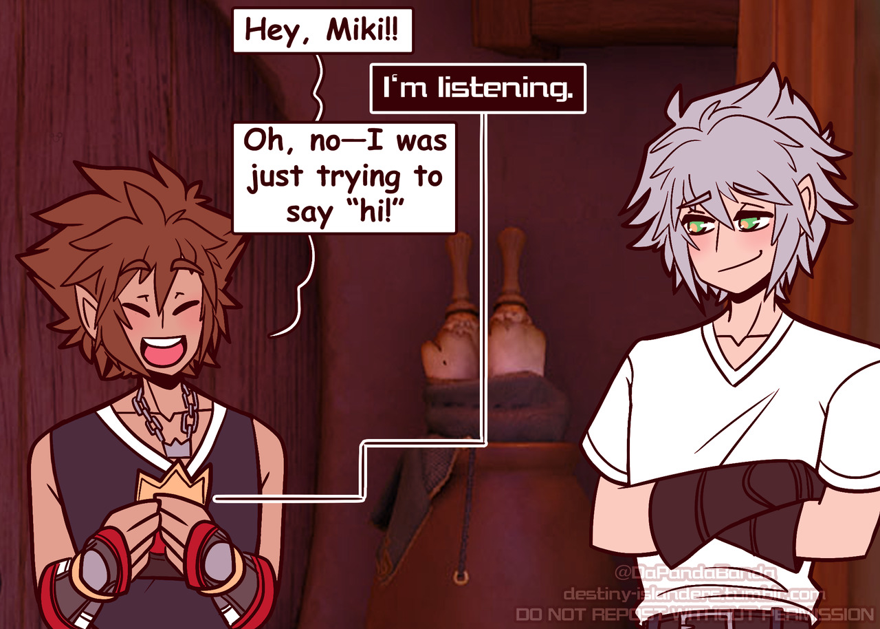 destiny-islanders:    Sora may not know much about technology, but he does know that