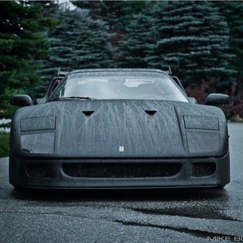 blkvis:  Ferrari F40. #blkvis adult photos