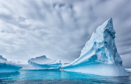 Los glaciares de la Antártida