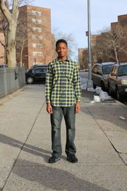 kushandwizdom:  humansofnewyork:  I asked Vidal if I could photograph him in the same place that I met him for this next announcement. In only four days, we’ve raised over 轜,000 for Vidal’s classmates at Mott Hall Bridges Academy. Nearly 25,000