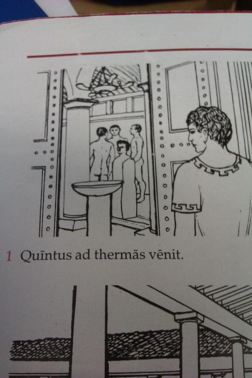 lana-loves-lingua-latina: hanadoodles: Remember that time Quintus stared at naked men in the baths o