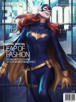 xombiedirge:  Batgirl Justice Magazine by Stanley