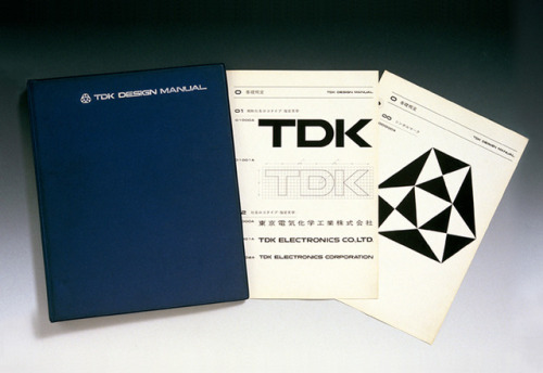 Motoo Nakanishi – TDK Design Manual 1966, www.designculture.it