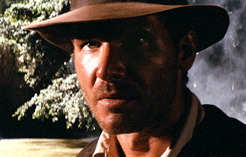 brucebanners:Harrison Ford as Indiana Jones in Raiders of the Lost Ark (1982), dir. Steven Spielberg