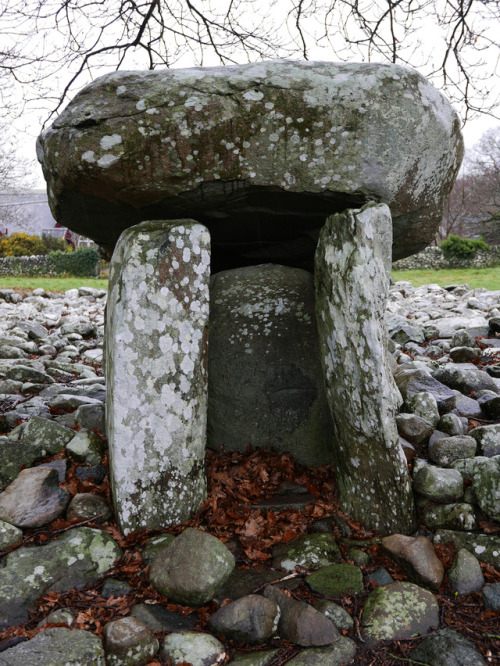 Dyffryn Ardudwy Neolithic Burial Chambers, near Barmouth, North Wales, 20.1.18.Two Neolithic chamber