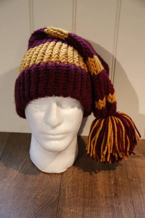 FOR SALEHand knitted Harry Potter House hats. Made from 100% acrylic high quality wool that is 