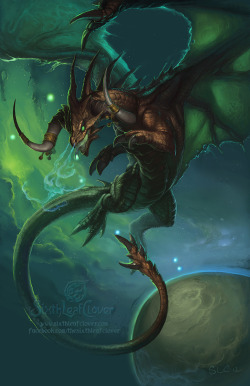 dailydragons:  Zodiac Dragon . Taurus by Christina Yen (website | DeviantArt)