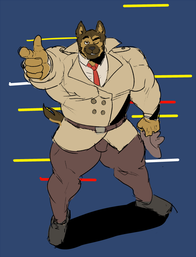 paprikaboynsfw:  BANG BANG! Patreon sketch for BC!