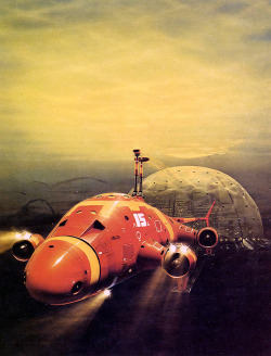 70sscifiart:  peter elson - oceans of venus (by myriac) 