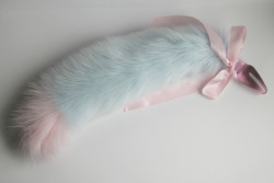 petdolls:kittensplaypenshop:The new glass plugs will be available on the new site when it opens today &lt;3How cute are these tails at kpp ?Good luck with the new site and extra staff guys !