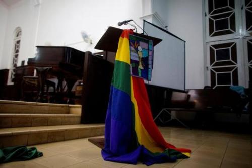 missalsfromiram: Transgender pastors Alexya Salvador, Cindy Bourgeois, and Allyson Robinson lead mas