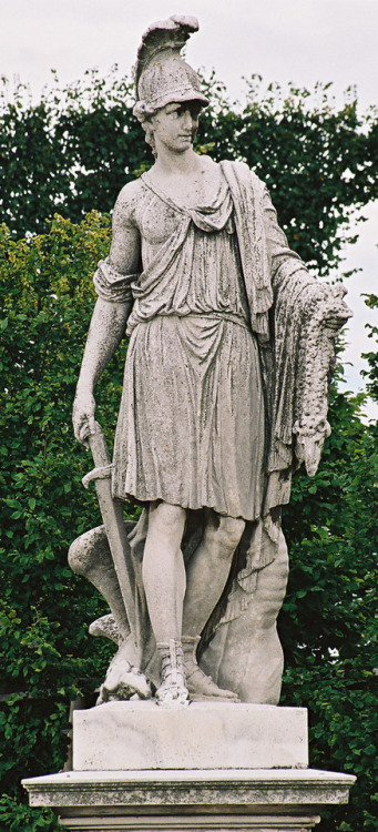 Jason with the Golden Fleece. Sculptor: Johann Wilhelm Beyer. Jason was the heroic leader of the Arg