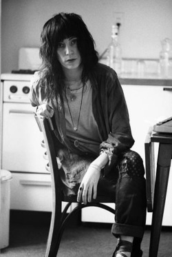 moredarkthanshark:Patti Smith, Chelsea Hotel,