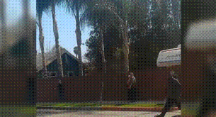 illusionist96:  kropotkindersurprise: February 27 2016 - Better footage of the Ku Klux Klan being welcomed by some local people at their Anaheim protest. [video]  This shit is beautiful