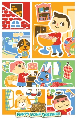 ac-friendlyneighbors:  Animal Crossing : Happy Home Designer 