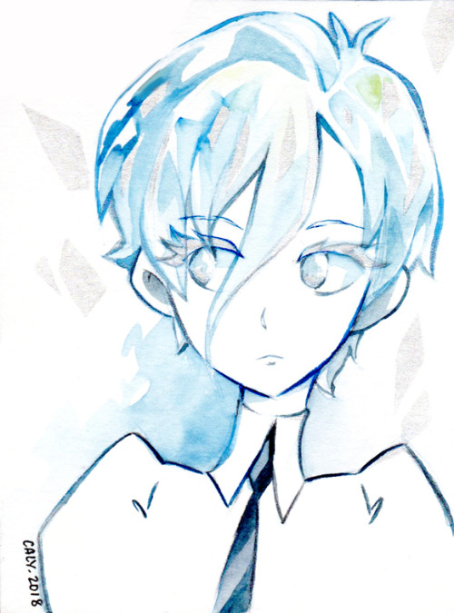 magicalymeringue:Houseki no Kuni Watercolor • 2018