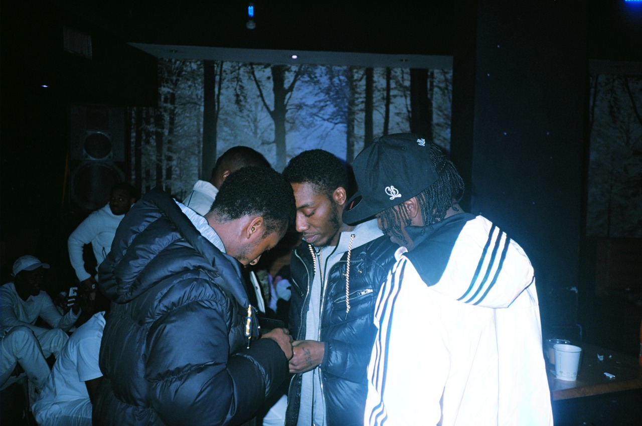 placesplusfaces:  PLACE: LADIES HIT SQUAD BTS [LONDON]FACE: SKEPTA, D DOUBLE E, A$AP