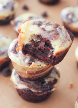 boozybakerr:  Chocolate Chip Cheesecake Swirl