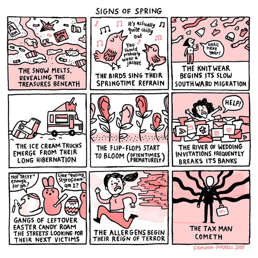 tastefullyoffensive:  by Gemma Correll