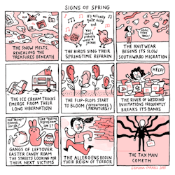 tastefullyoffensive:  Signs of Spring by Gemma Correll