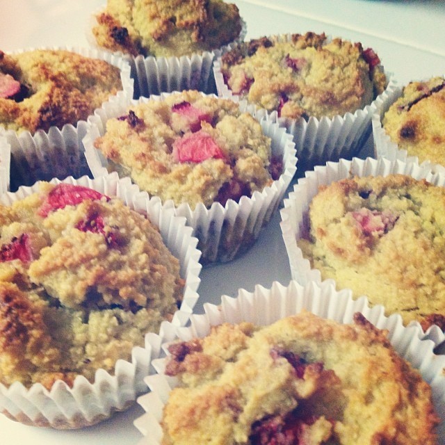 #paleo strawberry muffins