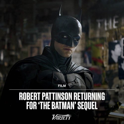 Repost from @variety • Robert Pattinson will suit up as the caped crusader again in a sequel to
