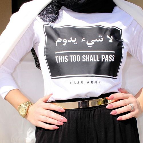 Shop online: Nothing Lasts - This Too Shall Pass: short sleeve / long sleeve | Free shipping with di