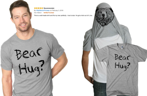 When wearing a regular t-shirt is just too much to bear