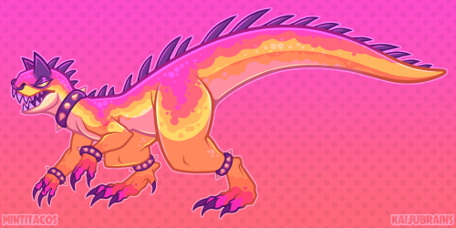 kaijubrainsart:  Carno (Commission)- Character belongs to @mintitacos