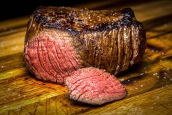 sexymeals:Super high-resolution sous vide sirloin steak (large file size) [7952x5304][OC]