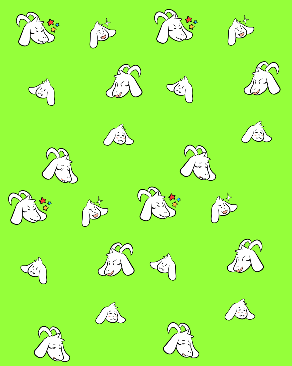 art-hanaye:  Asriel wallpaperI probably will make chara, frisk and flowey next time(*free